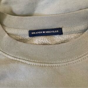 Brandy Melville Cream Sweater for Women